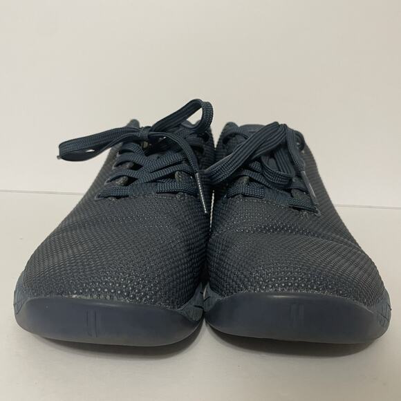 NO BULL Running Shoes Trainer Super Fabric Navy Blue Solid Size M 7 W 8.5 GUC - Picture 6 of 11